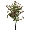 Dirbtinė gėlių puokštė, 38 cm - Rožinė