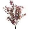 Dirbtinė gėlyčių puokštė, 36 cm - Rožinė