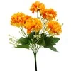 Dirbtinė gvazdikėlių puokštė, 30 cm - Oranžinė