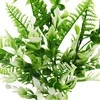 Dirbtinė lapų puokštė su bruknienojais, 32 cm