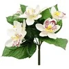 Dirbtinė orchidėjų puokštė, 27 cm - Violetinė