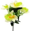 Dirbtinė orchidėjų puokštė, 33 cm - Violetinė