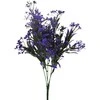 Dirbtinė puokštė smulkiais žiedais, 32 cm - Balta