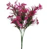 Dirbtinė puokštė smulkiais žiedais, 32 cm - Balta