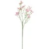 Dirbtinė rožinė gubojos šaka, 60 cm