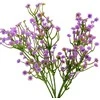 Dirbtinė violetinė gubojos puokštė, 30 cm