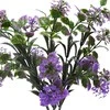 Dirbtinė violetinės spalvos gėlės puokštė, 50 cm