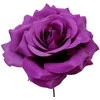 Dirbtinės gėlės violetinis rožės žiedas
