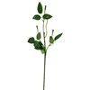 Dirbtinės rožės kotas 3 šakų, 56 cm