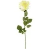 Dirbtinės rožės žiedas ant koto, 70 cm - Raudona