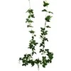 Dirbtinių rožių girlianda, 220 cm - Balta