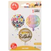 Folinis balionas Happy Birthday, 45 cm
