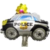 Folinis balionas Policijos mašina, 20 cm