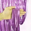 Folinių juostelių dekoracija, šviesiai violetinė