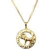 Grandinėlė su zodiako ženklu Avinas, 49 cm