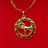 Grandinėlė su zodiako ženklu Avinas, 49 cm