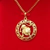Grandinėlė su zodiako ženklu Liūtas, 49 cm