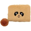 Kailinė vaikiška piniginė "Panda" - Ruda