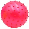 Kamuolys su masažiniais spygliukais, 12 cm - Rožinė