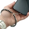 Karoliukų dirželis telefonui ant riešo, 16 cm