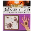Laikinos helovino tatuiruotės kūnui - Žalia
