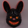 LED šviečianti Kiškio veido kaukė - Oranžinė