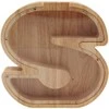 Medinė taupyklė "Raidė-S", 18 cm