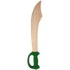 Medinis pirato kardas, 50 cm - Raudona