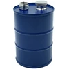 Mėlyna statinės formos metalinė gertuvė, 600 ml