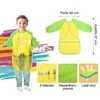 Neperšlampama prijuostė vaikams (4-8 m.) - Rožinė