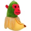 Pliušinis žaislas šimpanzė Bananini, 23x16 cm