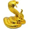Porcelianinė gyvatės statulėlė, h 22 cm