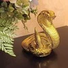 Porcelianinė gyvatės statulėlė, h 22 cm