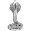 Porcelianinė gyvatės statulėlė, h 27 cm