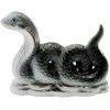 Porcelianinė gyvatės statulėlė, h 9 cm