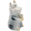 Porcelianinė statulėlė Jautis, 7 cm