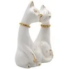 Porcelianinė statulėlė katinai, 11,5 cm