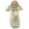 Porceliano angelo statulėlė su balandžiu, h 5,5 cm