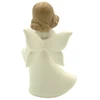 Porceliano angelo statulėlė su širdimi, h 10 cm