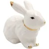 Porceliano statulėlė Kiškutis, 7 cm