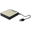 Portsigaras su žiebtuvėliu, įkraunamas USB - Rusvai gelsva