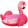 Pripučiamas plaukimo plaustas Flamingas