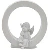 Raidė "O" su angeliuku, 13 cm
