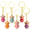Raktų pakabukas Paršiukas - Violetinė