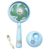 Rankinis „Mini Fan“ USB įkraunamas ventiliatorius su stovu - Žalia