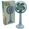 Rankinis „Mini Fan“ USB įkraunamas ventiliatorius su stovu - Žalia