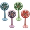 Rankinis „Mini Fan“ USB įkraunamas ventiliatorius su stovu - Žalia