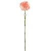 Rožinis dirbtinis gvazdiko žiedas ant koto, 58 cm