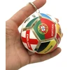 Spaudžiamas raktų pakabukas „Pasaulio futbolo kamuolys“
