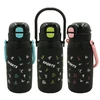 Sportinė plastikinė gertuvė (2in1 sistema), 750 ml - Rožinė